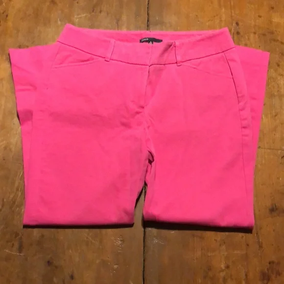 CHAUS pink capris, size 4, GUC - Picture 3 of 6
